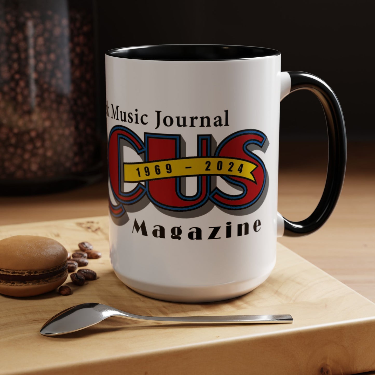 55th Anniversary Accent Coffee Mug (11, 15oz)