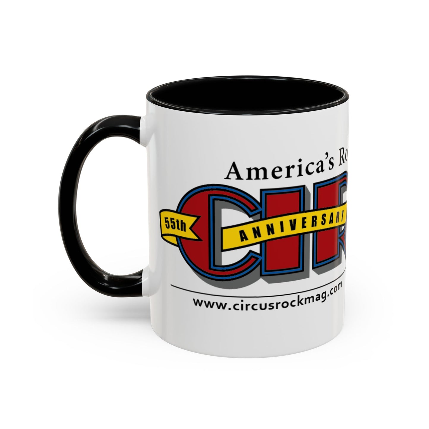55th Anniversary Accent Coffee Mug (11, 15oz)