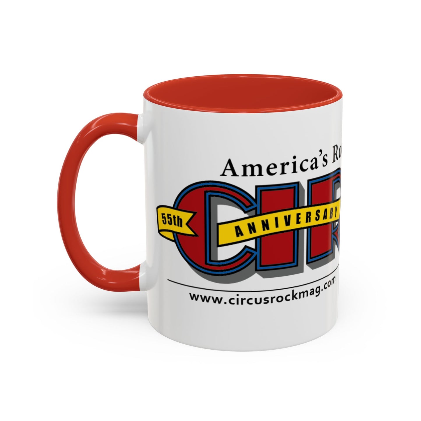 55th Anniversary Accent Coffee Mug (11, 15oz)