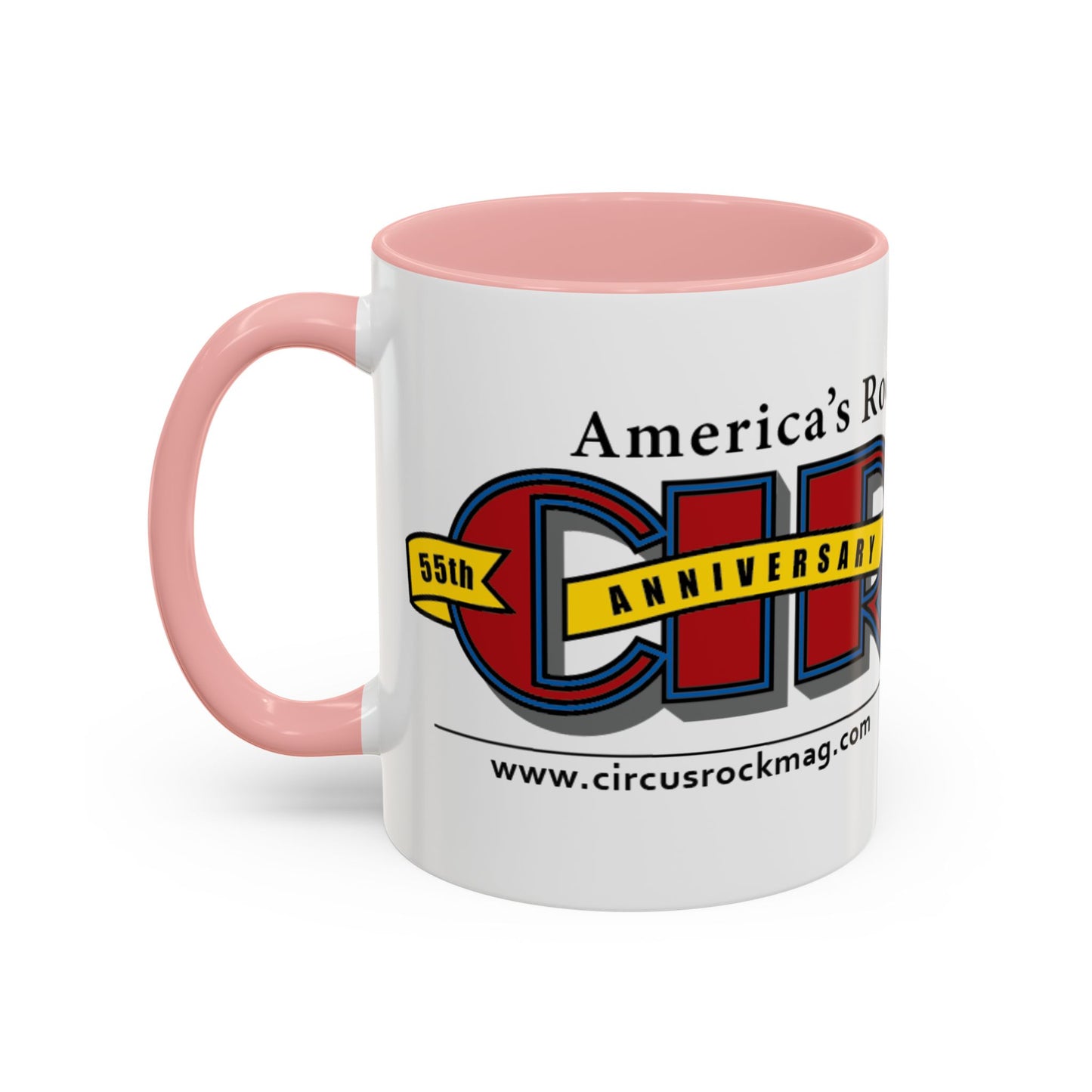 55th Anniversary Accent Coffee Mug (11, 15oz)