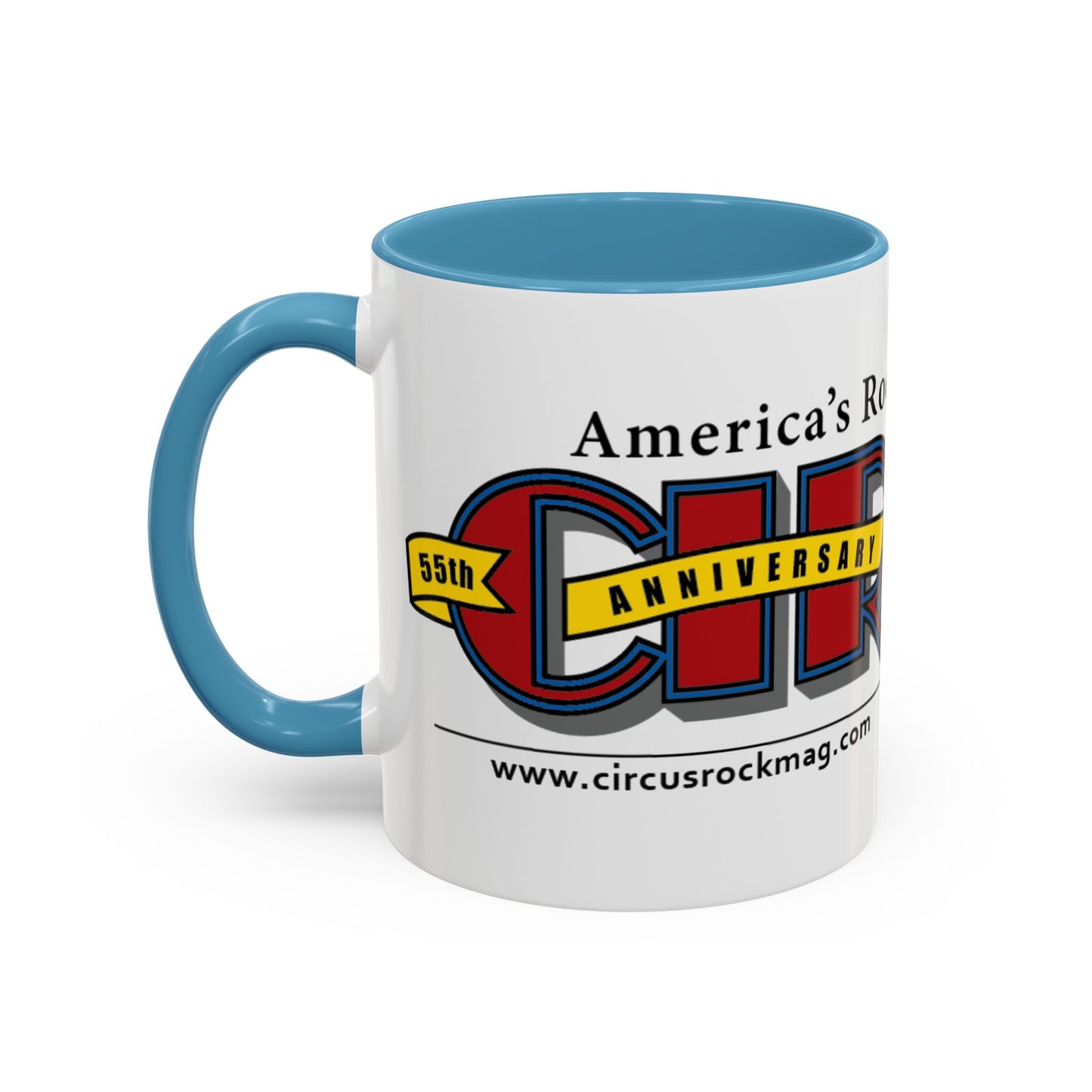 55th Anniversary Accent Coffee Mug (11, 15oz)