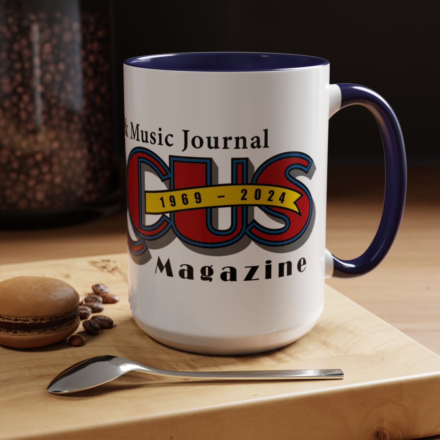 55th Anniversary Accent Coffee Mug (11, 15oz)