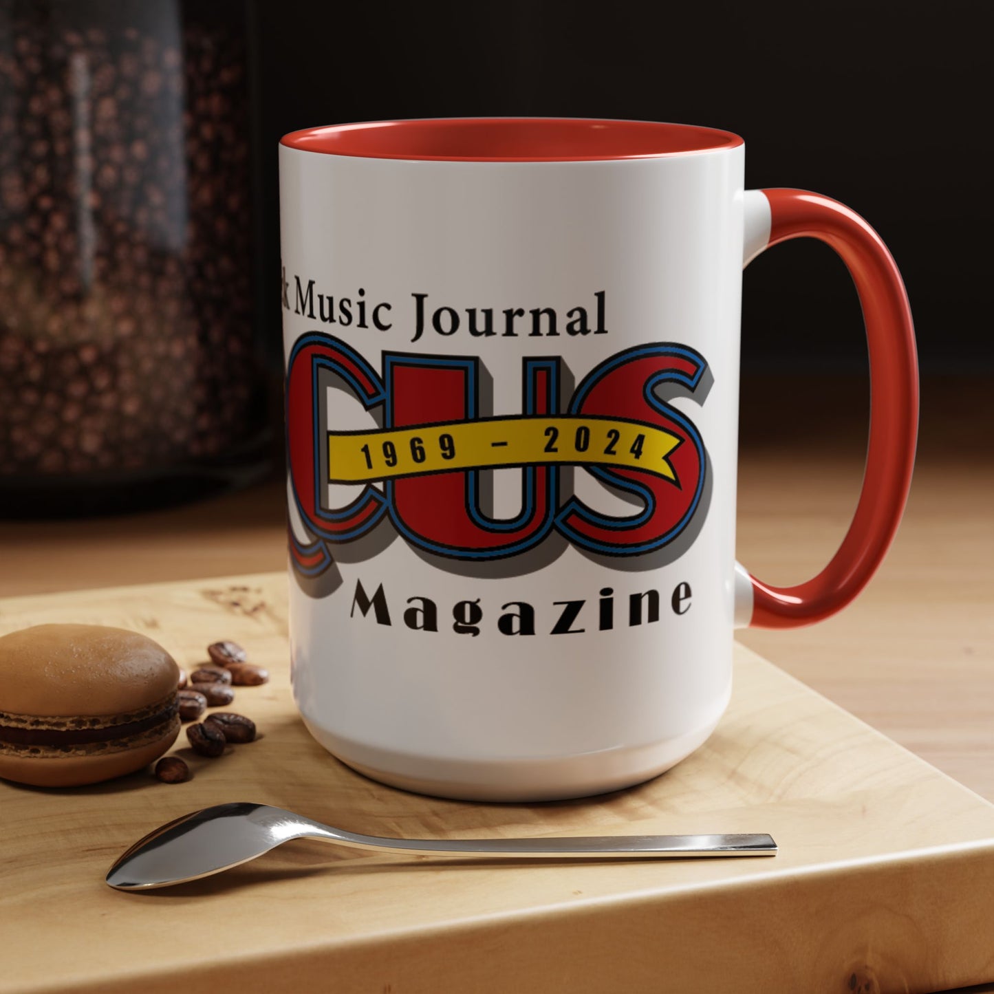 55th Anniversary Accent Coffee Mug (11, 15oz)
