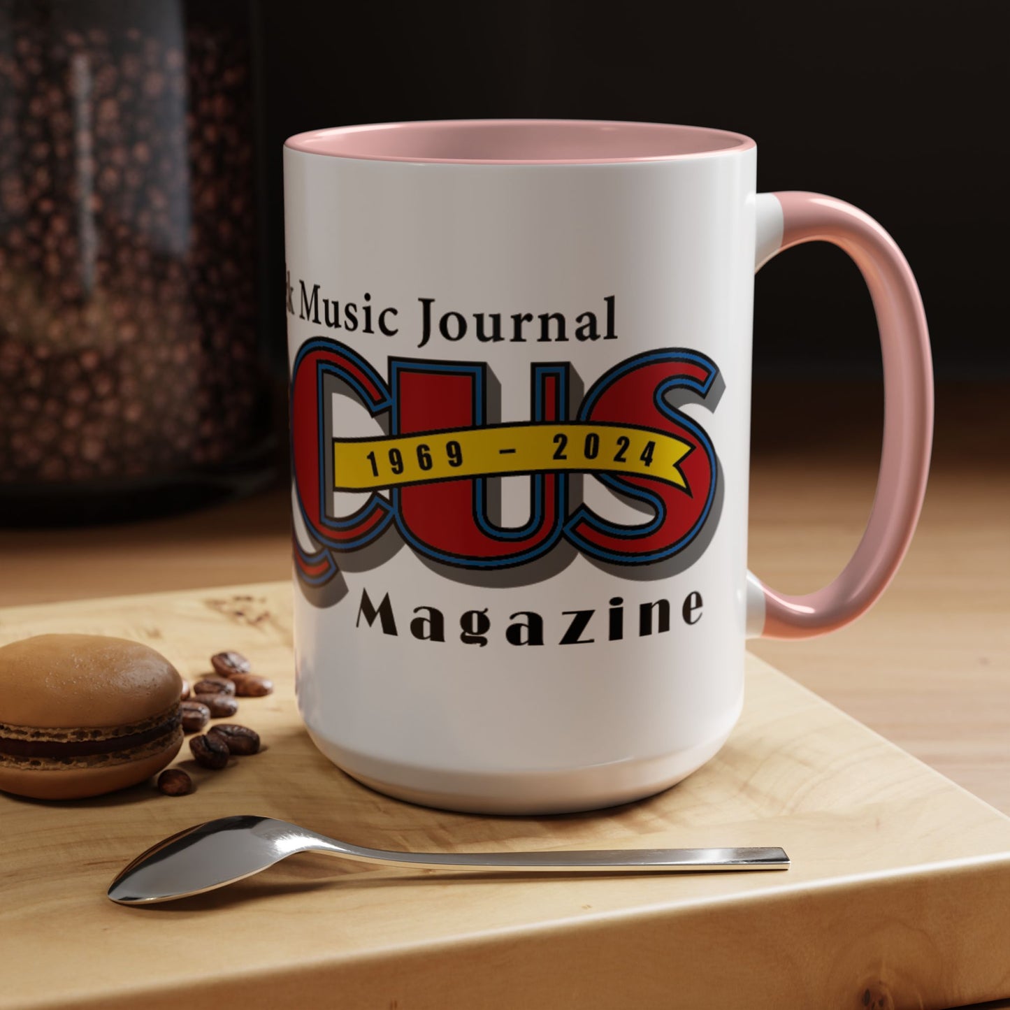 55th Anniversary Accent Coffee Mug (11, 15oz)