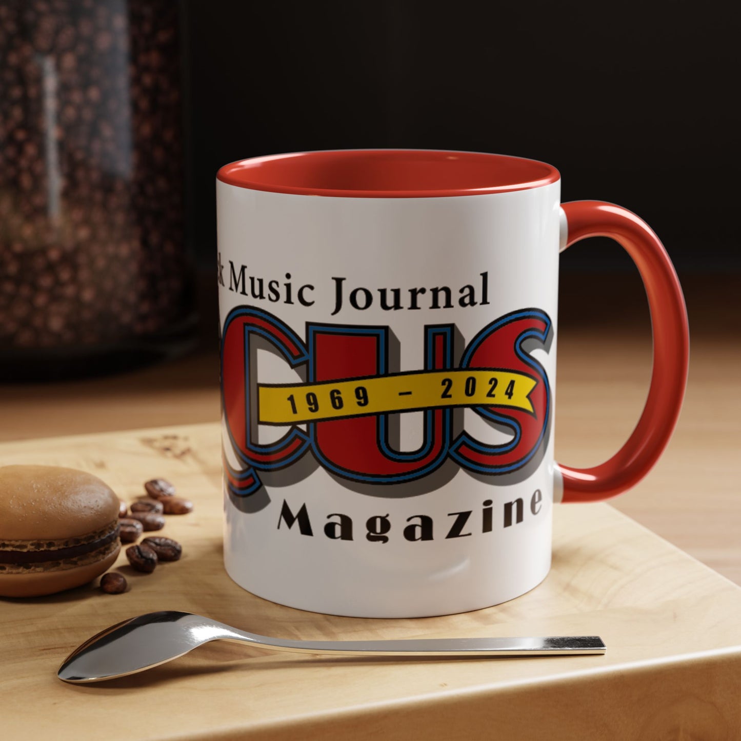 55th Anniversary Accent Coffee Mug (11, 15oz)
