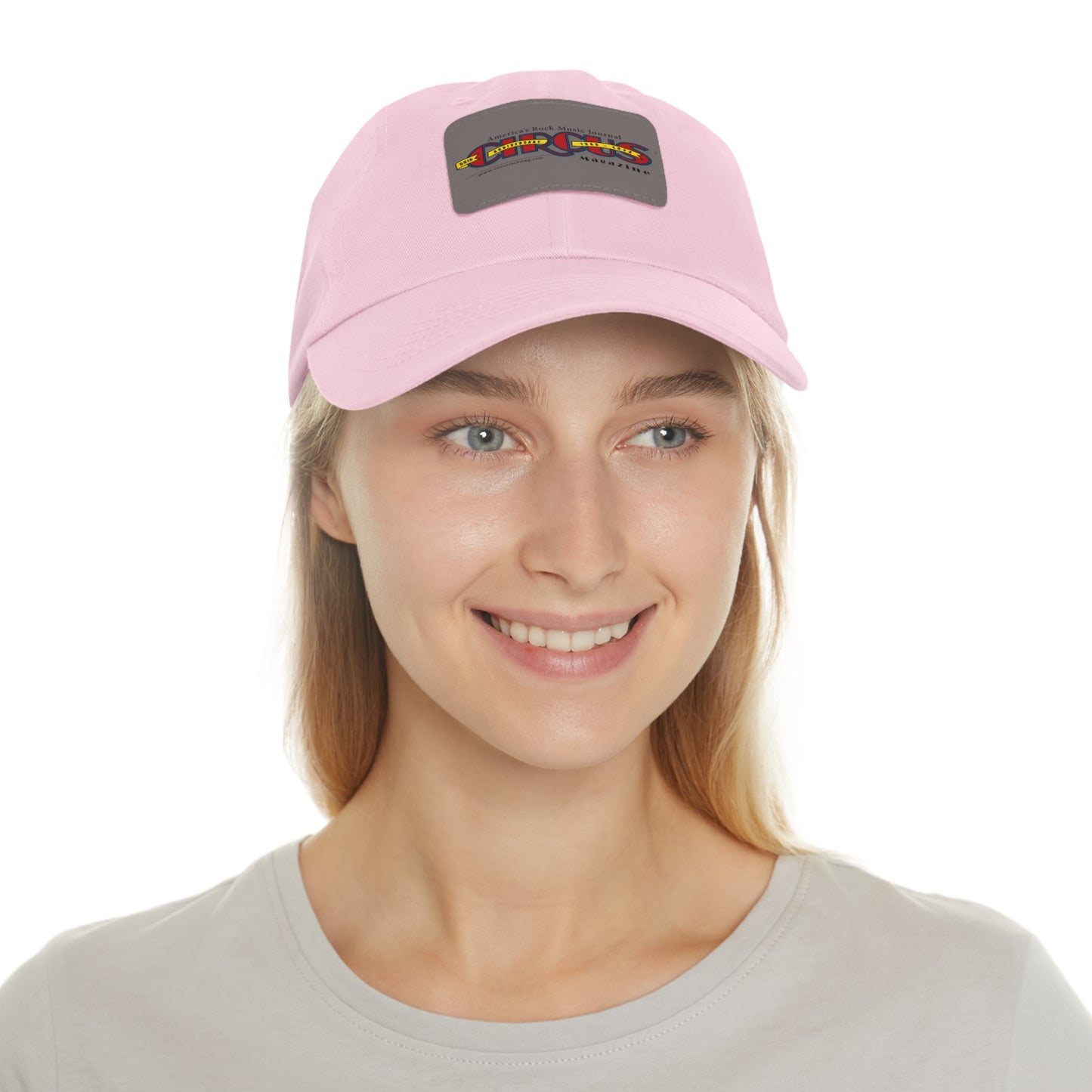 55th Anniversary Dad Hat with Leather Patch