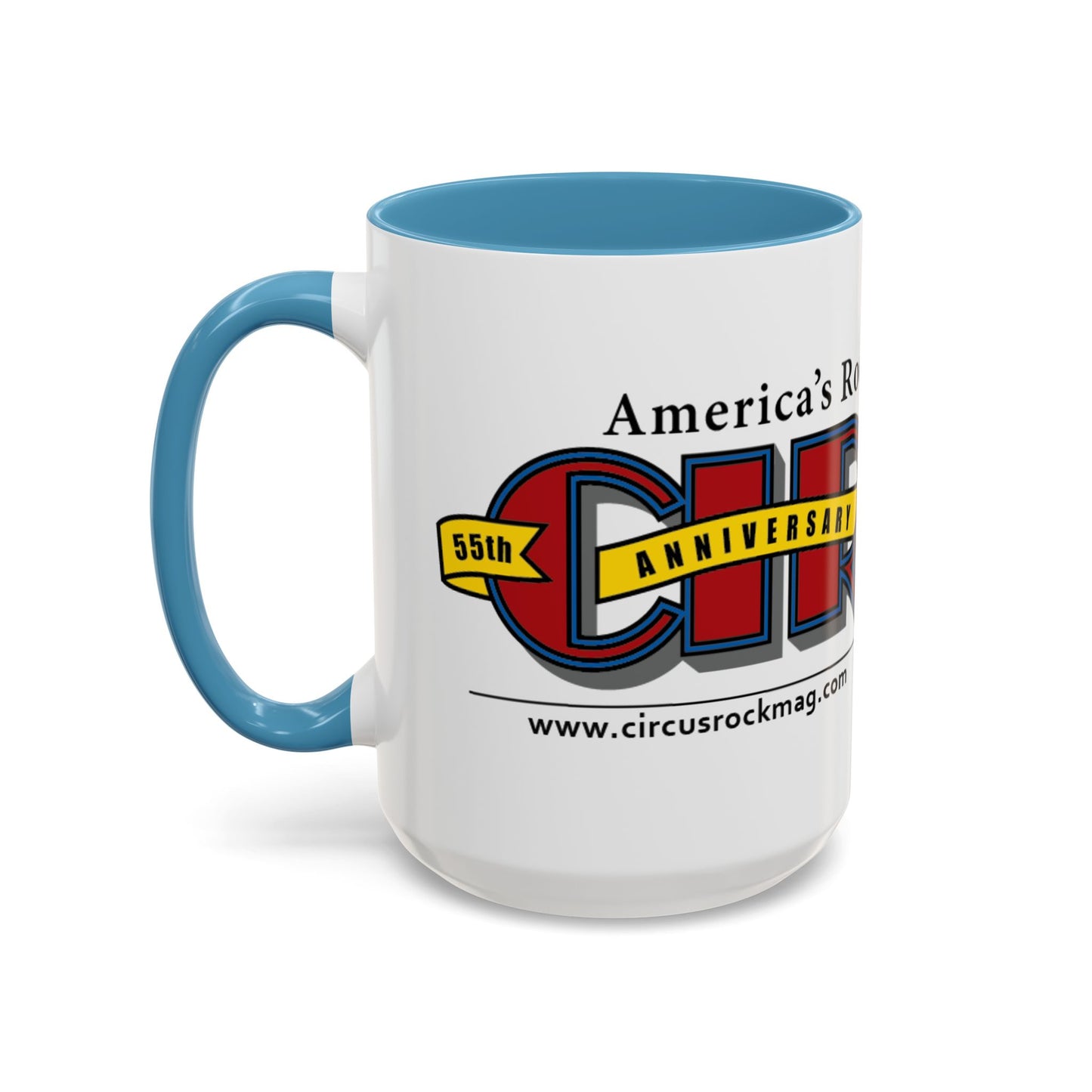 (11, 15oz) - 55th Anniversary Accent Coffee Mug