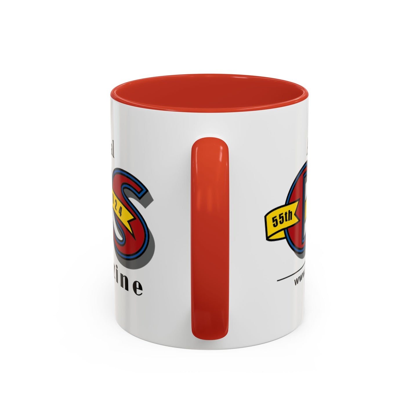 (11, 15oz) - 55th Anniversary Accent Coffee Mug