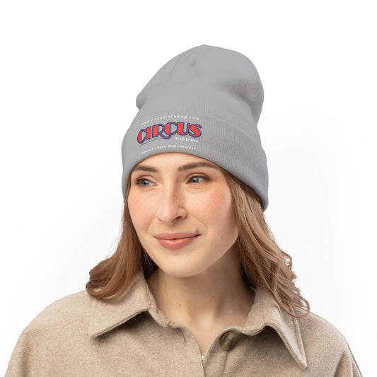 Embroidered Knit Beanie