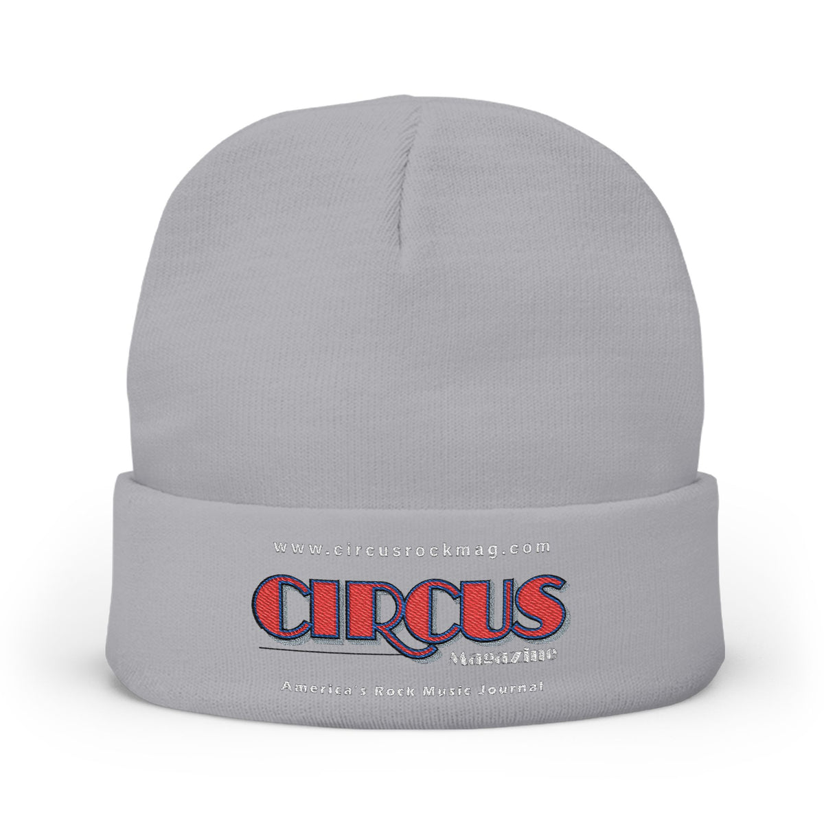Embroidered Knit Beanie