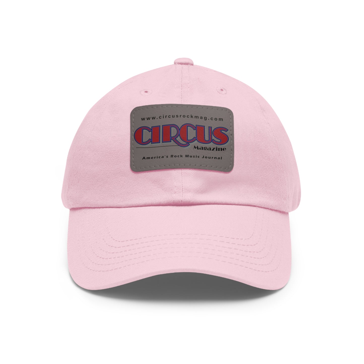 Dad Hat with Leather Patch