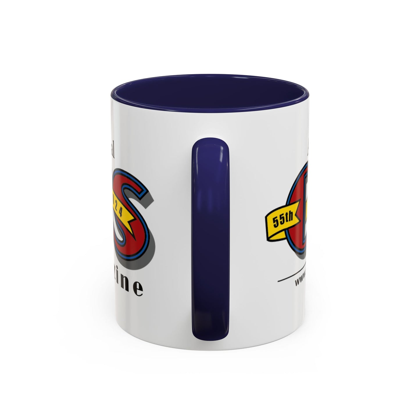 (11, 15oz) - 55th Anniversary Accent Coffee Mug