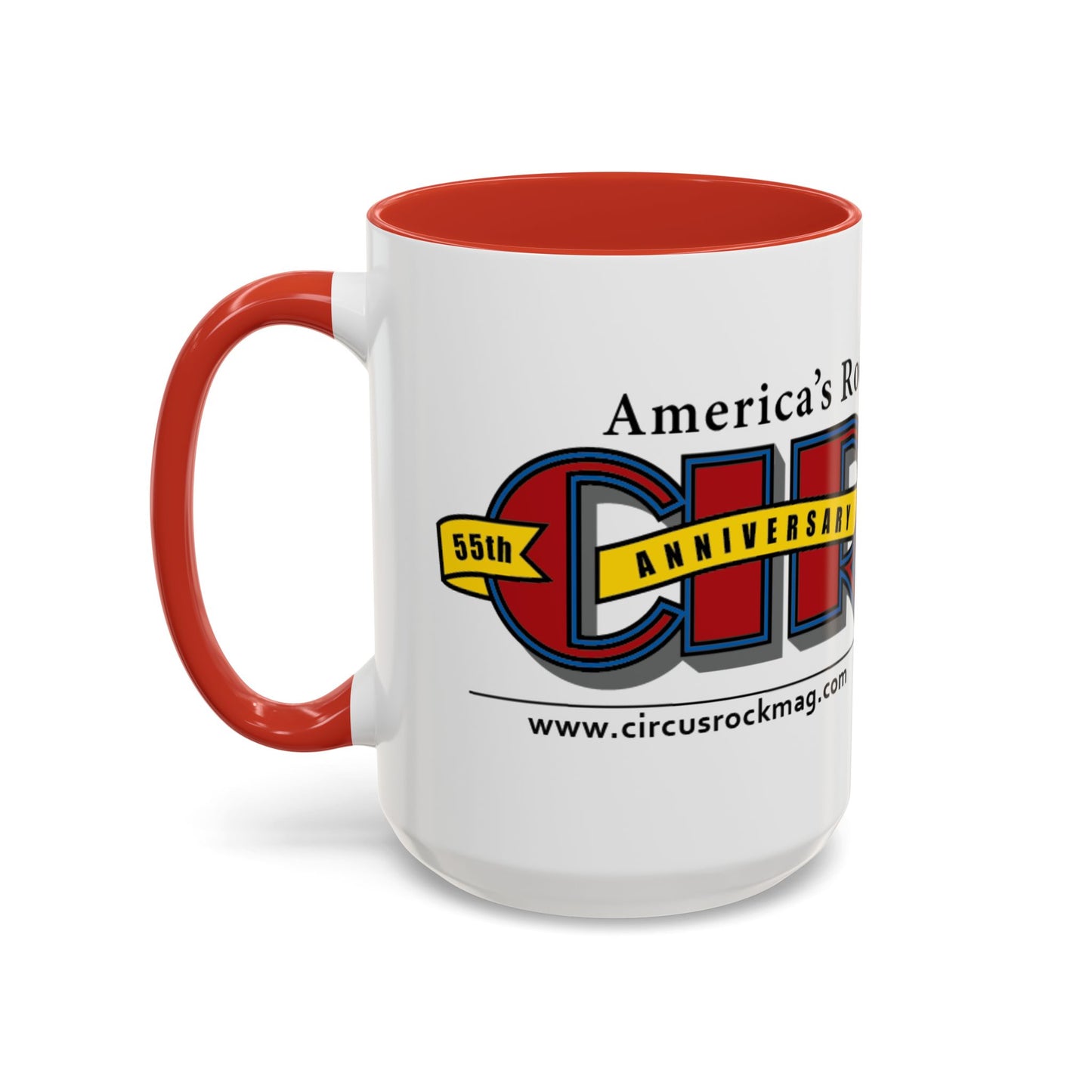 (11, 15oz) - 55th Anniversary Accent Coffee Mug