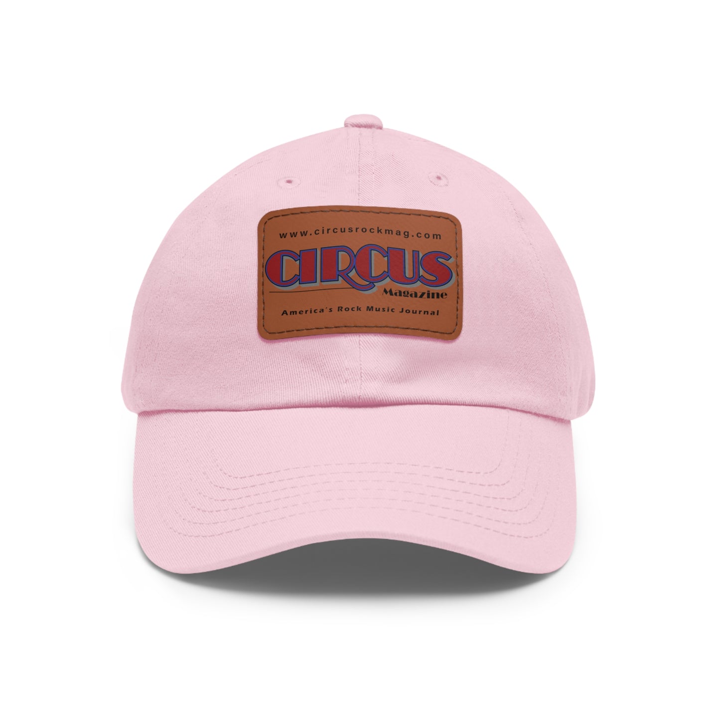 Dad Hat with Leather Patch