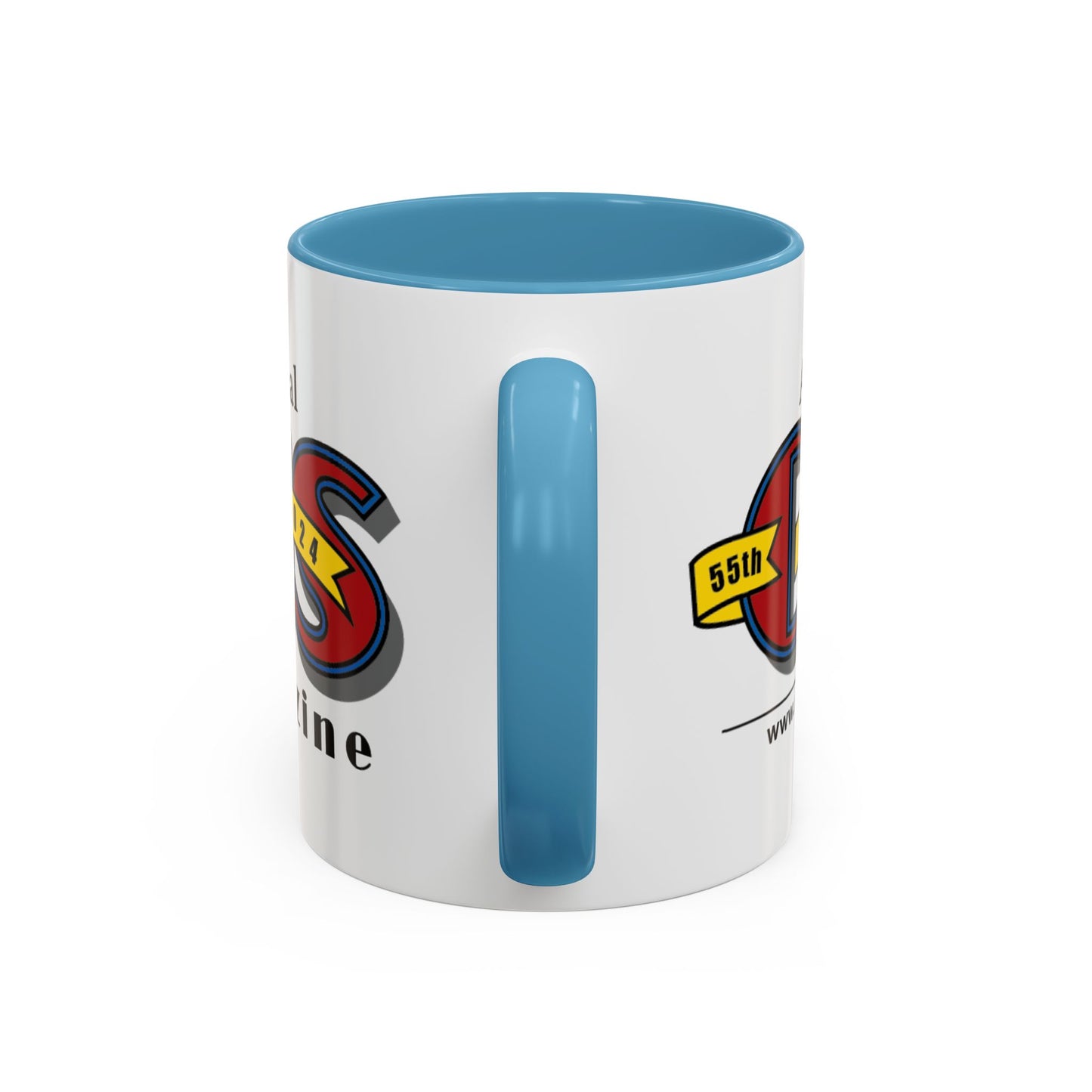 (11, 15oz) - 55th Anniversary Accent Coffee Mug