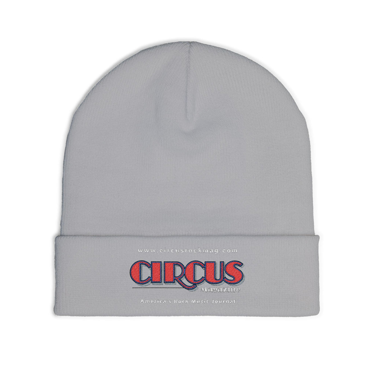 Embroidered Knit Beanie