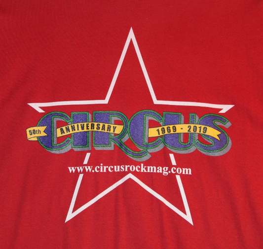 50th Ann. Darker Multi-Color Logo - Red