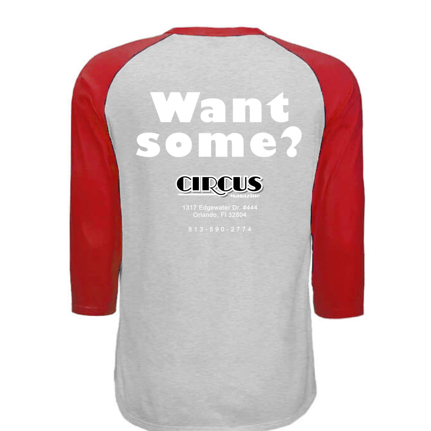 HEATHER GREY / RED - BACK