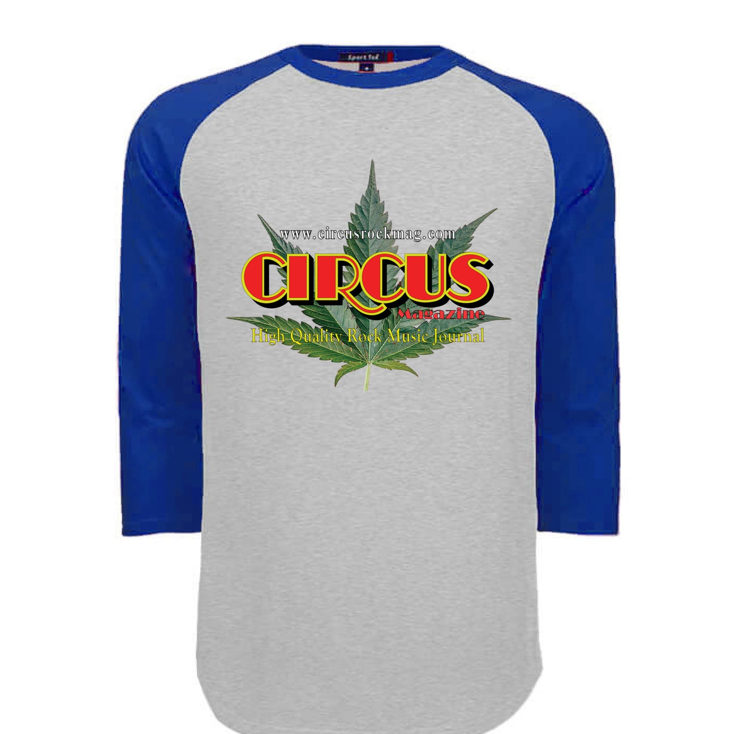 HEATHER GREY / ROYAL - FRONT