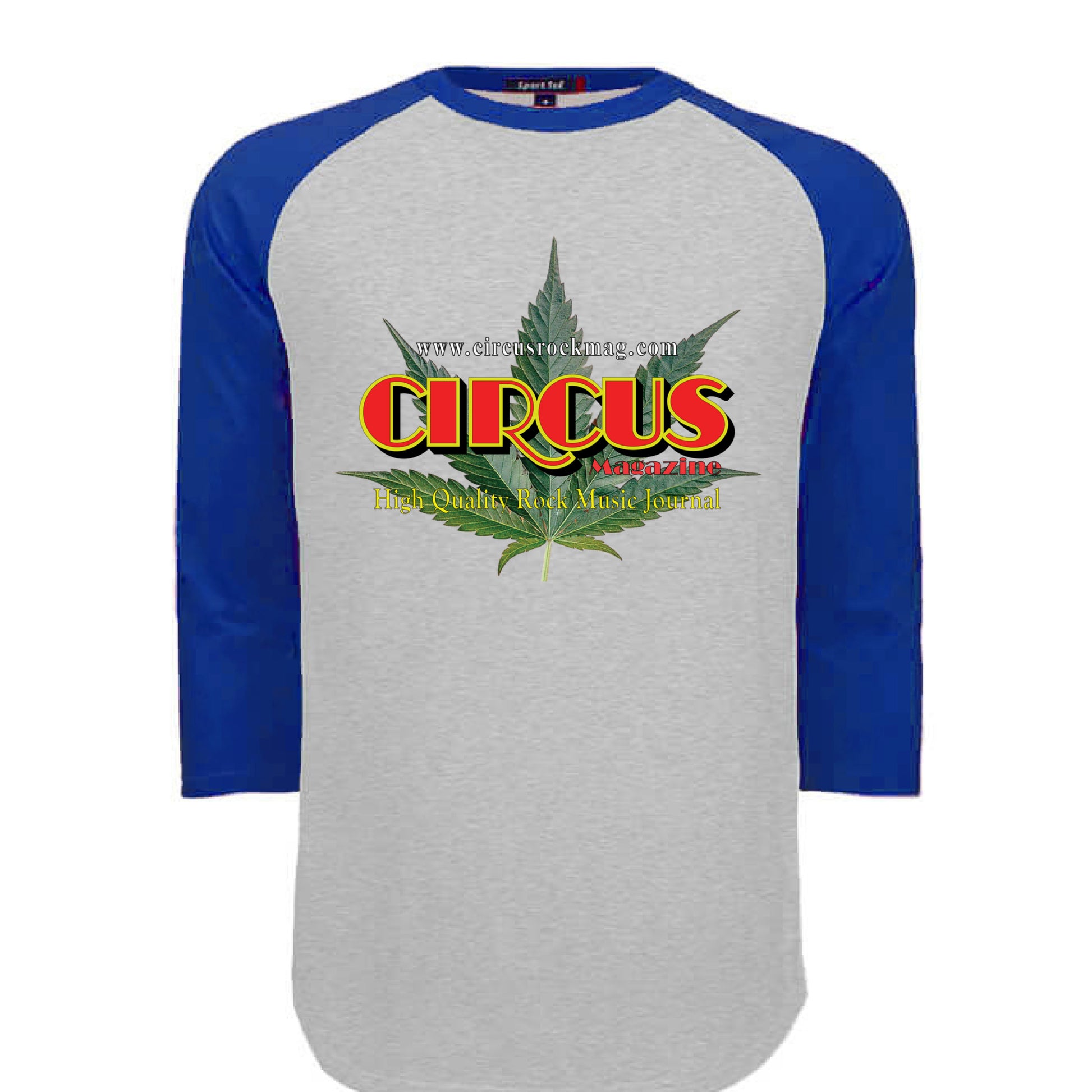 HEATHER GREY / ROYAL - FRONT